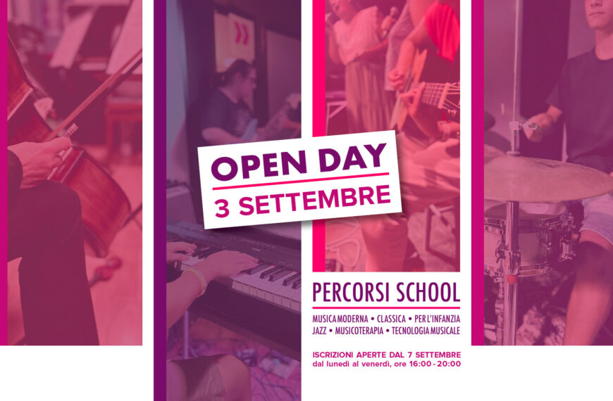 OPEN DAY 3 SETTEMBRE 2026